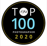 top 100 photographers 2020 badge by FPJA